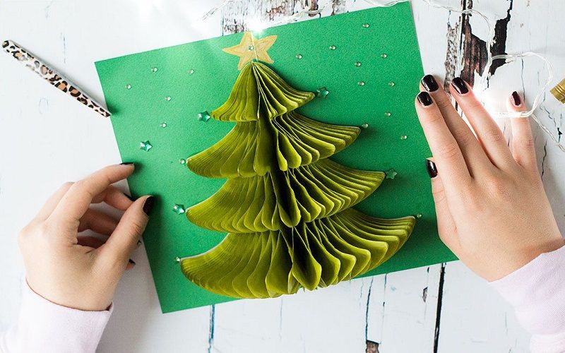 best decorate Christmas postcards
