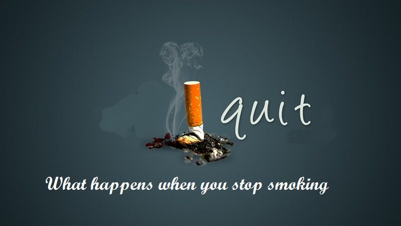 What happens when you stop smoking