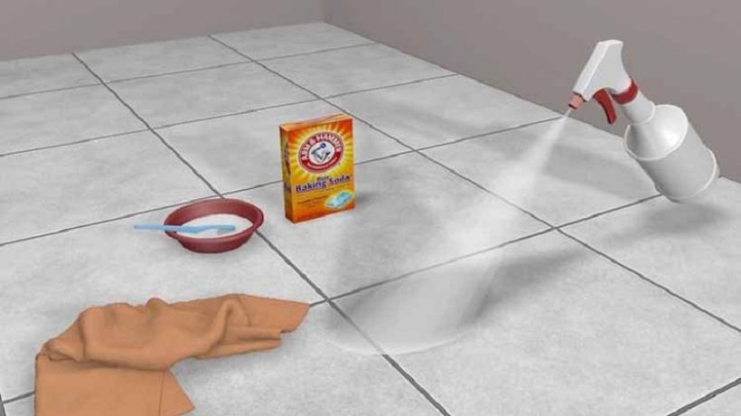 How to clean a bathroom floor step by step