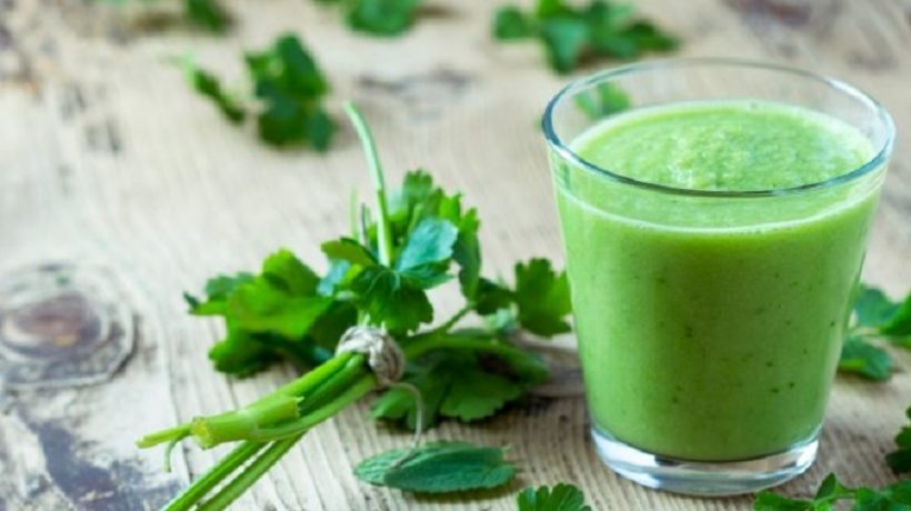 Parsley juice recipe to lose weight within 3 months