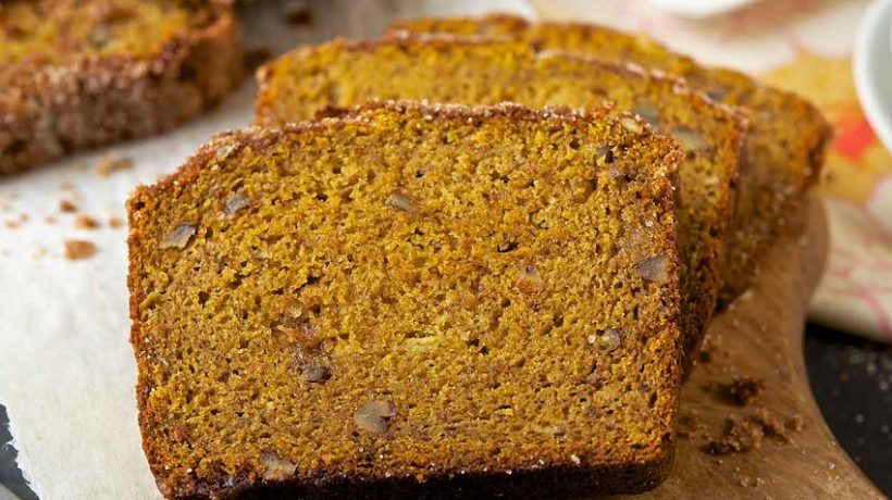 SWEET PUMPKIN BREAD, GREAT!