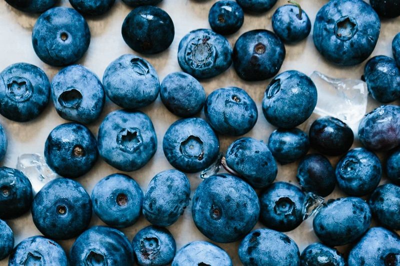 How to frozen blueberries