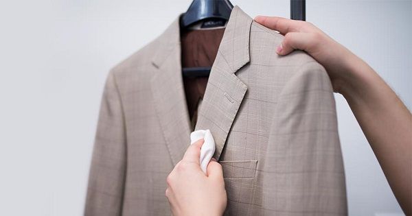 how to wash suit