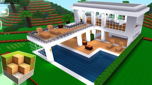 3D Minecraft House