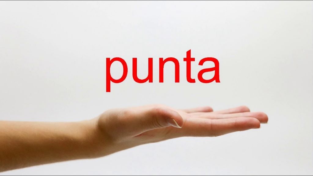 How "Punta" Can Be Vulgar Slang in Some Contexts