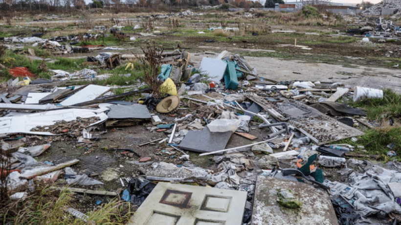 How pollution can turn healthy soil into Brownfield Land