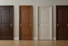 What is the standard door height in the UK?