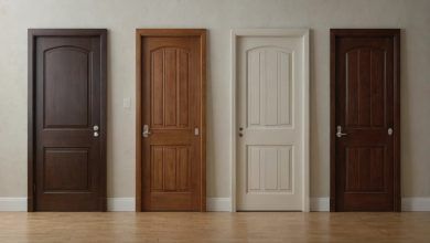 What is the standard door height in the UK?