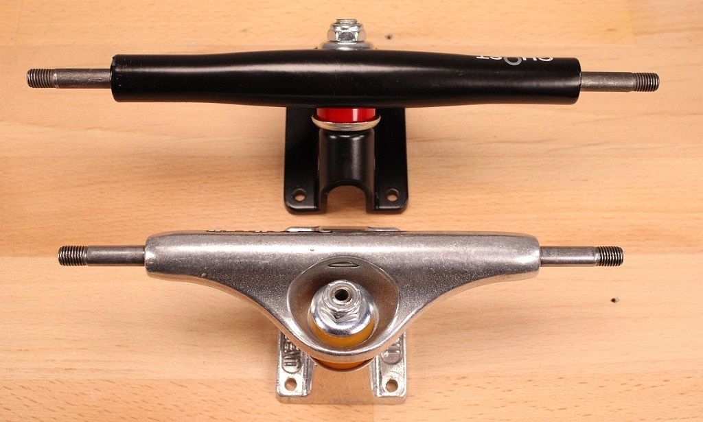 Can I put longboard trucks on a skateboard