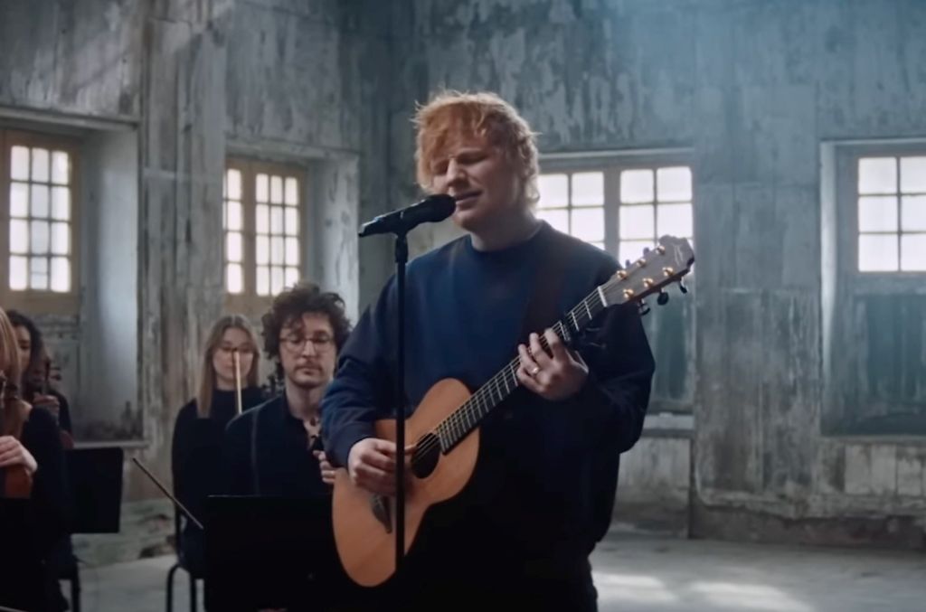 What song did Marvin Gaye sue Ed Sheeran for