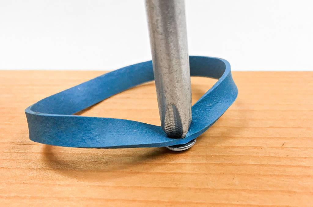 Try a Rubber Band for Extra Grip