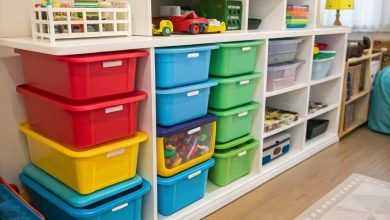 stackable bins are perfect for toy organization