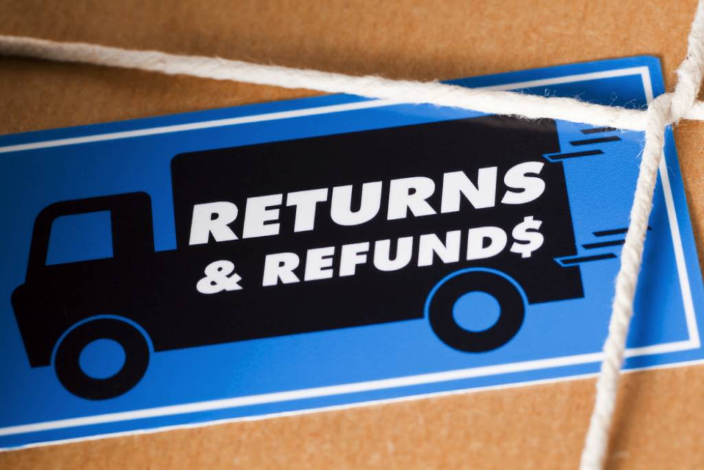 return policy for online purchases