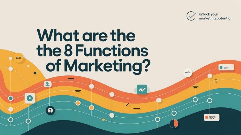 What Are the 8 Functions of Marketing? Definitions & Real-World Examples