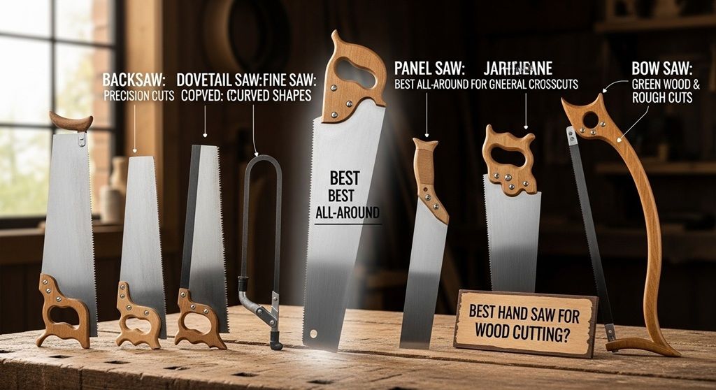 Close-up of hand saw teeth showing TPI differences