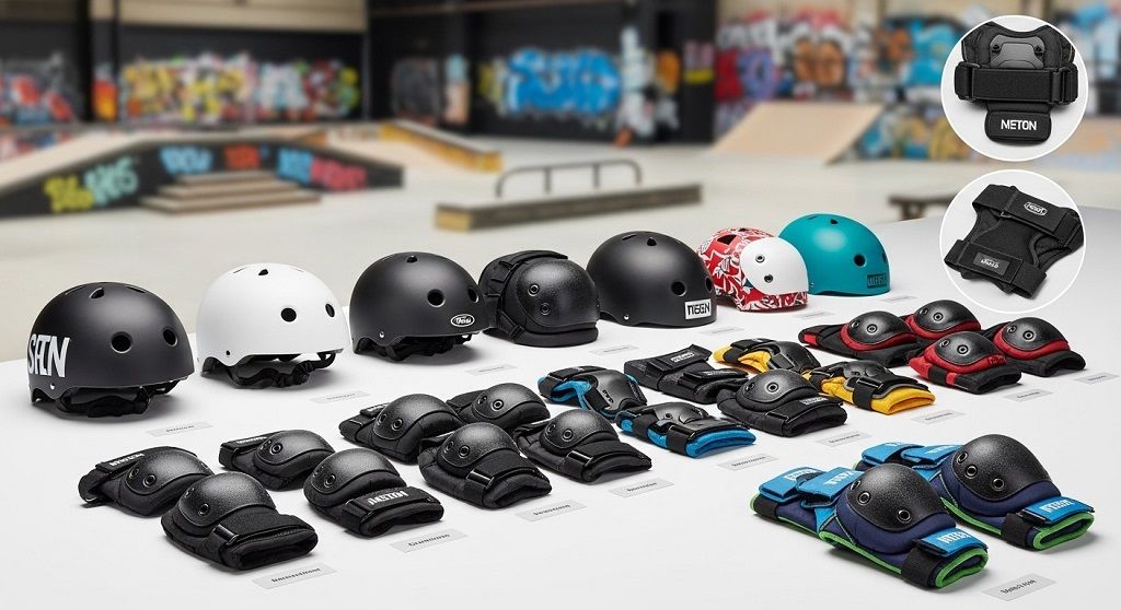 Abrasion resistance testing on knee skate pads