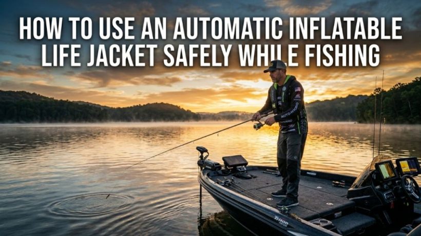 How to Use an Automatic Inflatable Life Jacket Safely While Fishing
