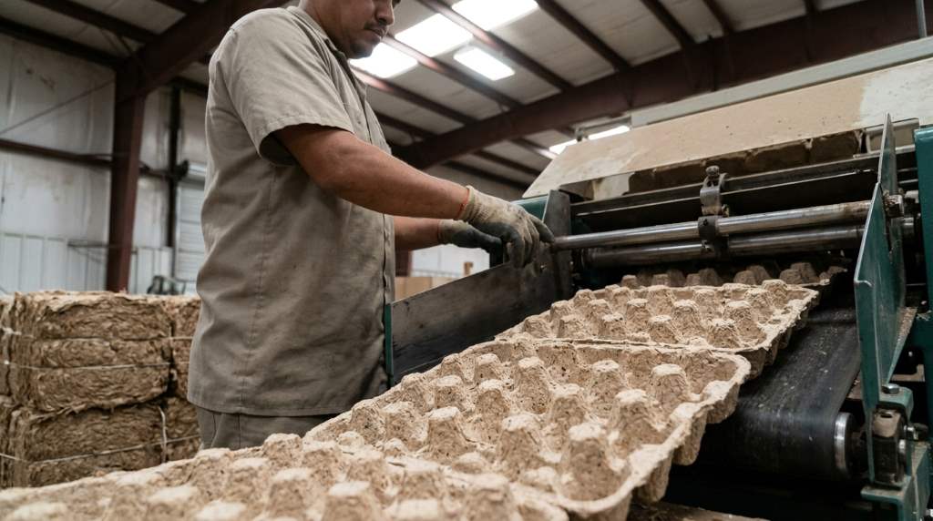 Texas food packaging sustainability initiative in manufacturing facility