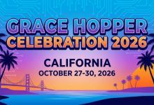 Grace Hopper Celebration 2026 California event banner October 27 to 30