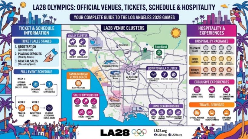 LA28 Olympics Guide: Tickets, Prices, Hospitality, Schedule of Events & Latest News