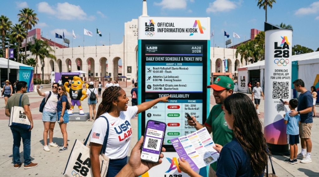 Fans attending the LA28 Olympics with updated event schedule, ticket prices, and latest news